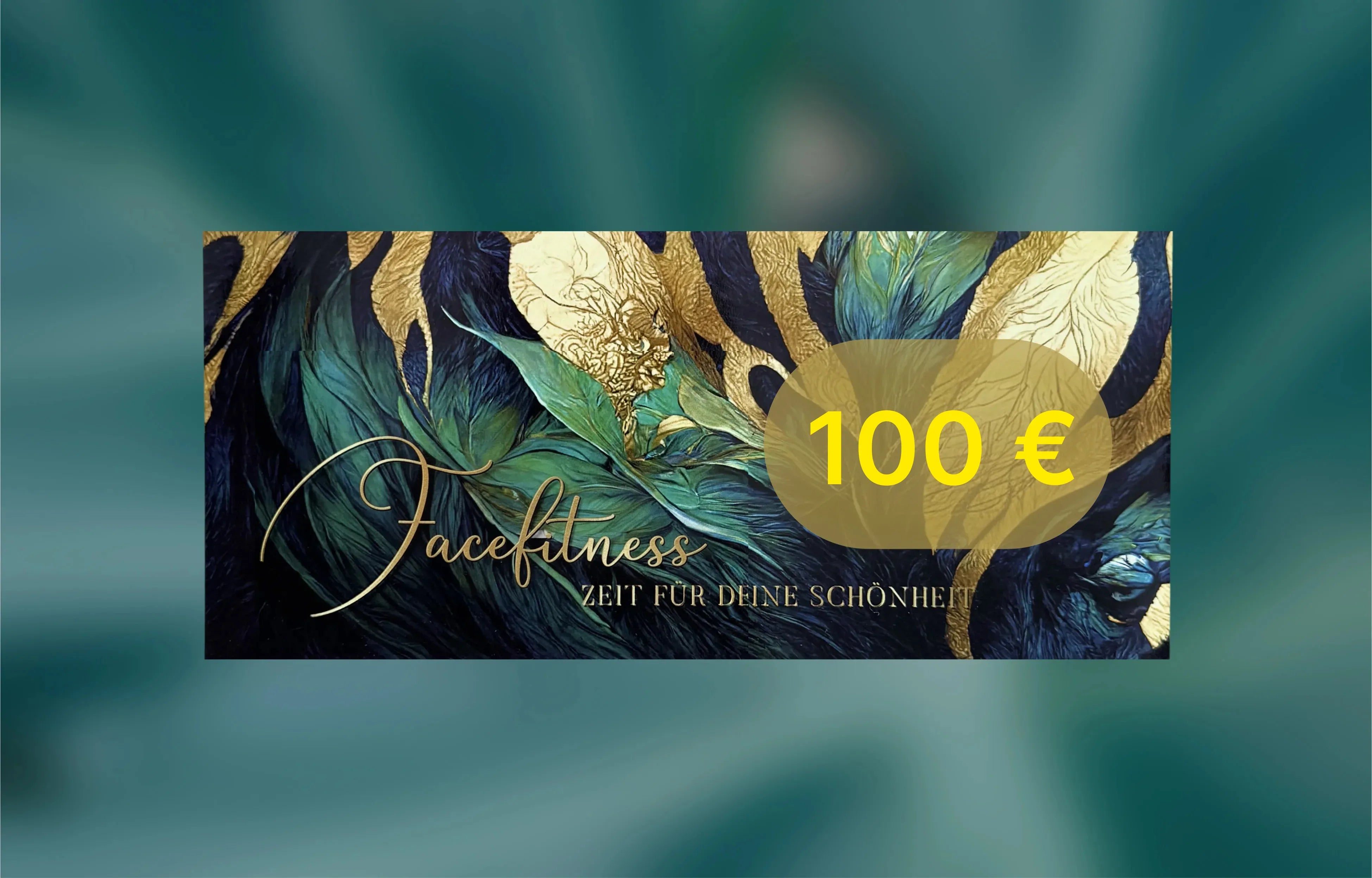 Facefitness Geschenkgutschein 100 Euro für Massage und Schulungen